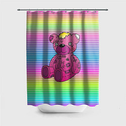 Шторка для ванной Lil Peep Bear