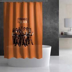Шторка для душа Orange is the New Black, цвет: 3D-принт — фото 2