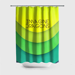 Шторка для ванной Imagine Dragons: Lime Colour