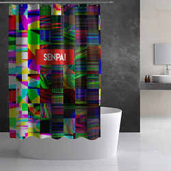Шторка для душа SENPAI TV, цвет: 3D-принт — фото 2