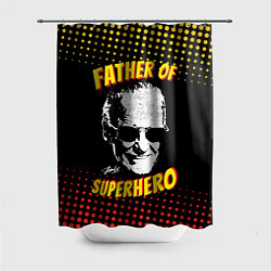 Шторка для ванной Stan Lee: Father of Superhero