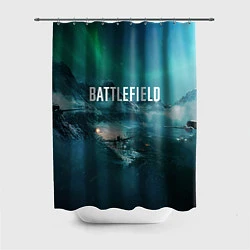 Шторка для душа Battlefield: Sea Force, цвет: 3D-принт