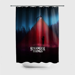 Шторка для душа Stranger Things: Red Lantern, цвет: 3D-принт