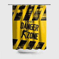 Шторка для душа Counter-Strike: Danger Zone, цвет: 3D-принт