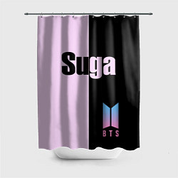 Шторка для душа BTS Suga, цвет: 3D-принт