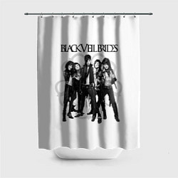 Шторка для ванной Black Veil Brides