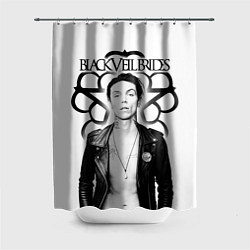 Шторка для ванной Black Veil Brides