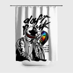 Шторка для ванной Daft Punk: Our work is never over