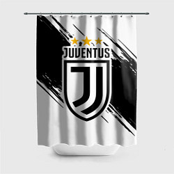 Шторка для ванной Juventus: 3 Stars