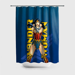 Шторка для ванной Wonder Woman