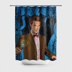 Шторка для душа Доктор Кто, цвет: 3D-принт
