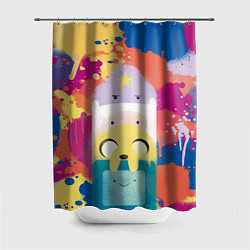 Шторка для ванной Adventure Time