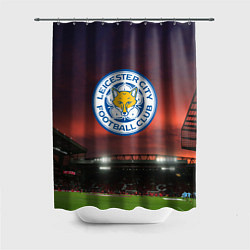 Шторка для душа FC Leicester City, цвет: 3D-принт