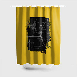 Шторка для ванной Recurve bow