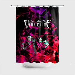 Шторка для душа Bullet For My Valentine, цвет: 3D-принт