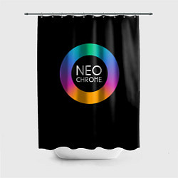 Шторка для душа NEO CHROME, цвет: 3D-принт
