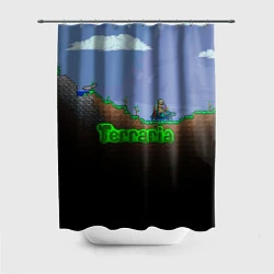 Шторка для душа Terraria game, цвет: 3D-принт