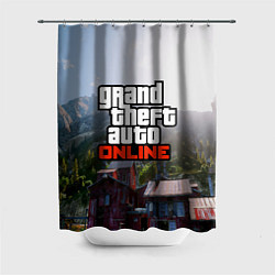 Шторка для душа GTA Online, цвет: 3D-принт