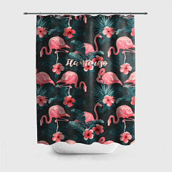 Шторка для ванной Flamingo
