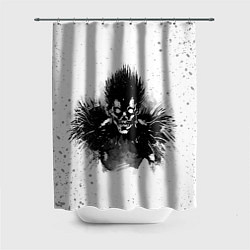 Шторка для душа Рюк черный шинигами, цвет: 3D-принт