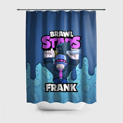 Шторка для душа BRAWL STARS FRANK, цвет: 3D-принт