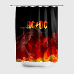 Шторка для душа ACDC, цвет: 3D-принт