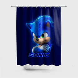 Шторка для душа SONIC, цвет: 3D-принт