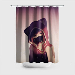 Шторка для ванной Аниме