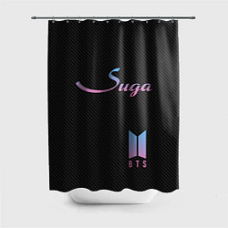 Шторка для душа BTS Suga, цвет: 3D-принт