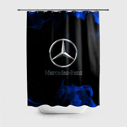 Шторка для душа Mercedes, цвет: 3D-принт