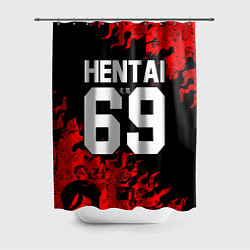 Шторка для душа HENTAI 02, цвет: 3D-принт