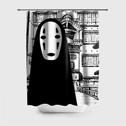 Шторка для душа No-Face Spirited Away Ghibli, цвет: 3D-принт