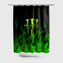 Шторка для душа MONSTER ENERGY, цвет: 3D-принт