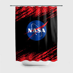 Шторка для душа NASA НАСА, цвет: 3D-принт