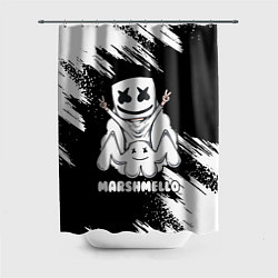 Шторка для душа MARSHMELLO, цвет: 3D-принт