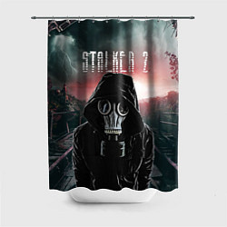 Шторка для душа Stalker 2 Зона, цвет: 3D-принт