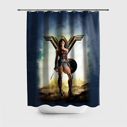 Шторка для ванной Wonder Woman