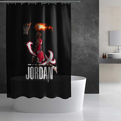 Шторка для душа MICHAEL JORDAN, цвет: 3D-принт — фото 2