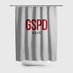 Шторка для душа GSPD rave, цвет: 3D-принт