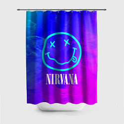 Шторка для душа NIRVANA НИРВАНА, цвет: 3D-принт