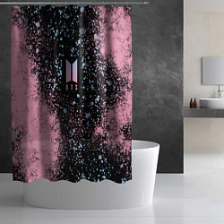 Шторка для душа BTS, цвет: 3D-принт — фото 2