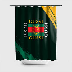 Шторка для душа GUSSI ГУСИ, цвет: 3D-принт