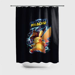 Шторка для ванной Pikachu Pika Pika