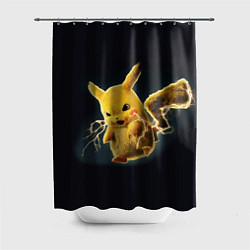 Шторка для ванной Pikachu Pika Pika