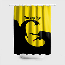 Шторка для душа Тарантино, цвет: 3D-принт