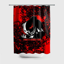 Шторка для ванной MONOKUMA МОНОКУМА BLOOD