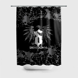 Шторка для душа Shinedown, цвет: 3D-принт