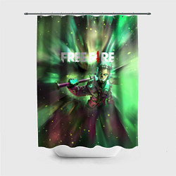 Шторка для душа FREEFIRE Battlegrounds Z, цвет: 3D-принт