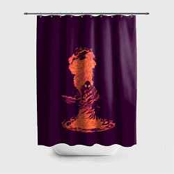 Шторка для ванной Pyro in fire