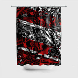 Шторка для душа Оружейный барон, цвет: 3D-принт